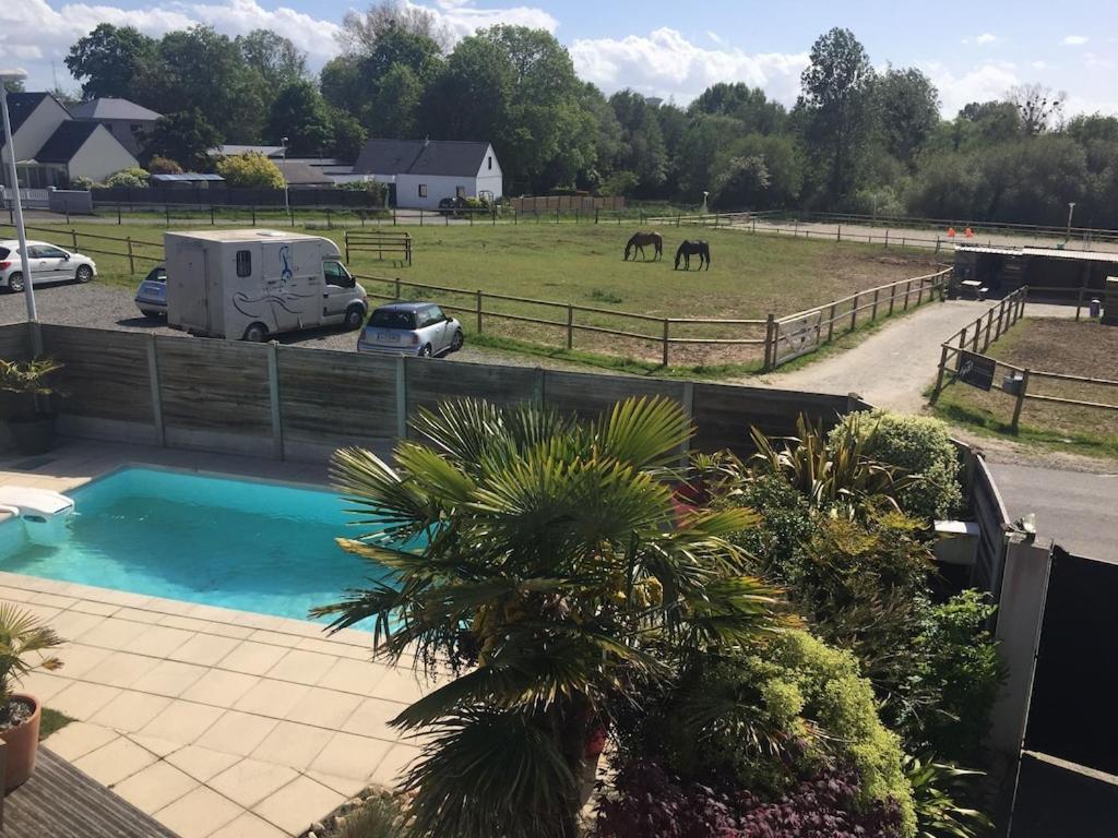 Maison Moderne Avec Piscine Chauffee Dans La Baie Du Mont St Michel 200M2 Yquelon Eksteriør bilde